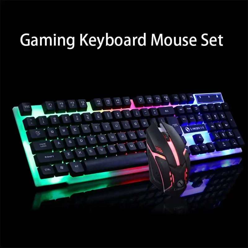 GTX300 Gaming CF LOL Gaming Keyboard Mouse Glowing Set Edelduft