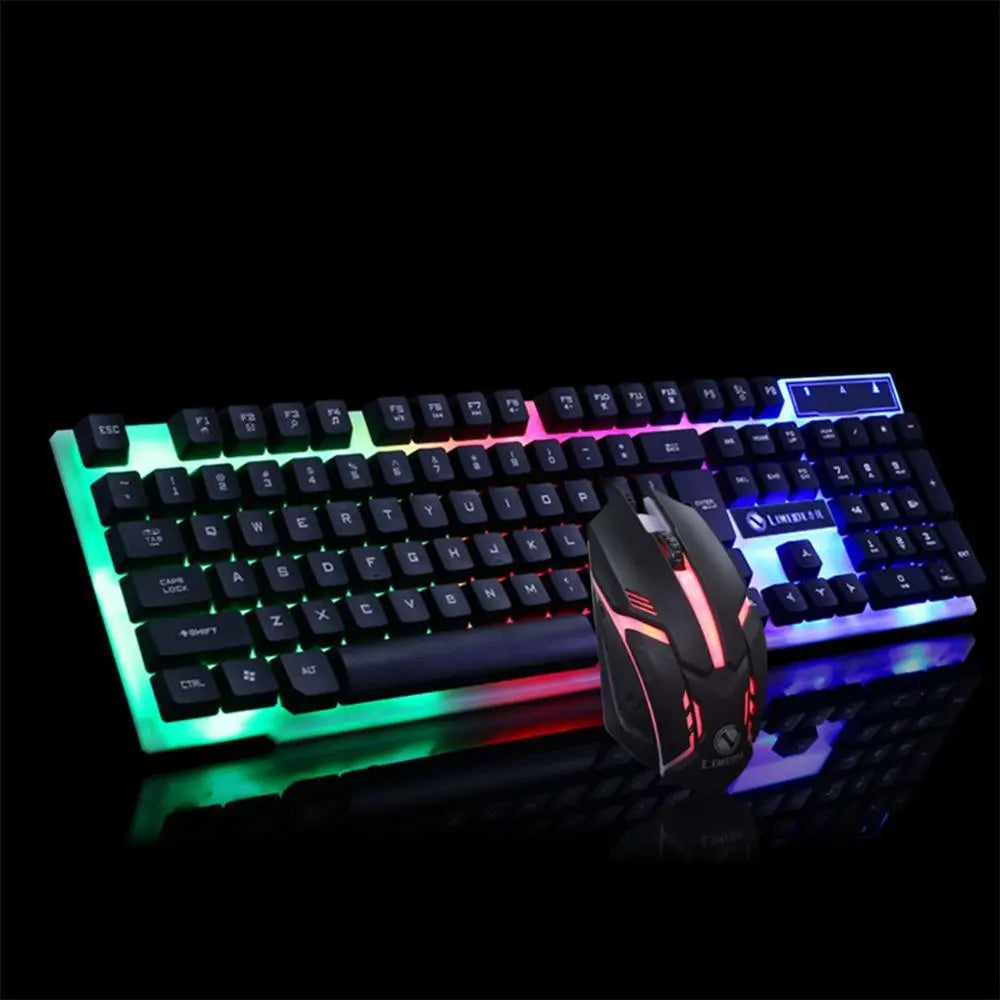 GTX300 Gaming CF LOL Gaming Keyboard Mouse Glowing Set Edelduft