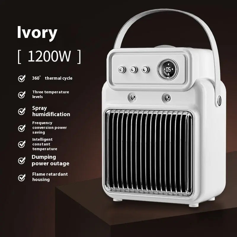 1200W 2 In 1 Efficient Room Heater Humidifying Table Heater Overheating Protections Heater Indoor Heater Suitable For Offices Edelduft