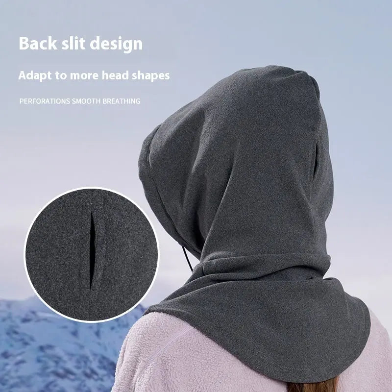 Winter Thermal Fleece Scarf Ski Face Mask Neck Warmer Hood Hat Edelduft