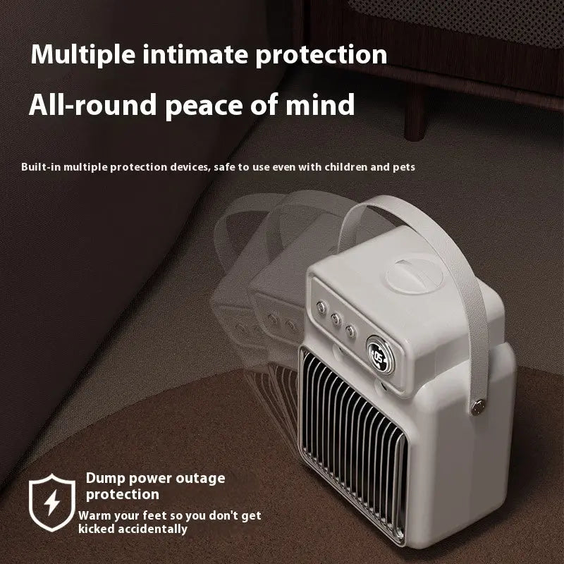 1200W 2 In 1 Efficient Room Heater Humidifying Table Heater Overheating Protections Heater Indoor Heater Suitable For Offices Edelduft