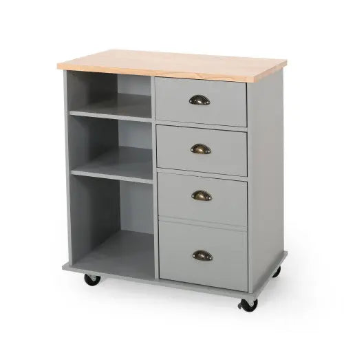 Kitchen Trolley 2 Drawers - 1 Door Edelduft