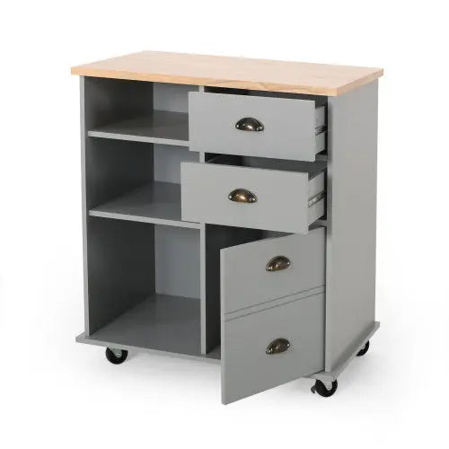 Kitchen Trolley 2 Drawers - 1 Door Edelduft